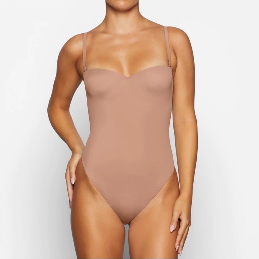 SKIMS Light Brown Bodysuit